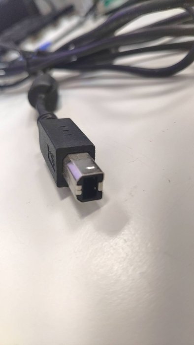 二手/台灣現貨熱銷 TYPE-B 印表機傳輸線 USB 2.0 抗干擾磁環 影印機 事務機 印表機線 傳輸線 連接線