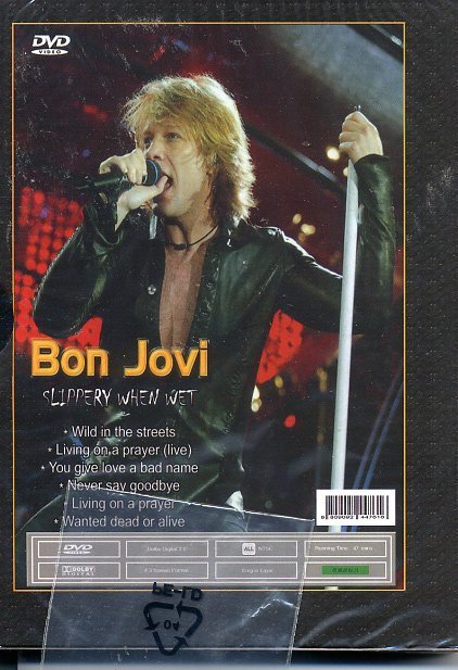 正版全新DVD~邦喬飛樂 團BON JOVI / Slippery When Wet