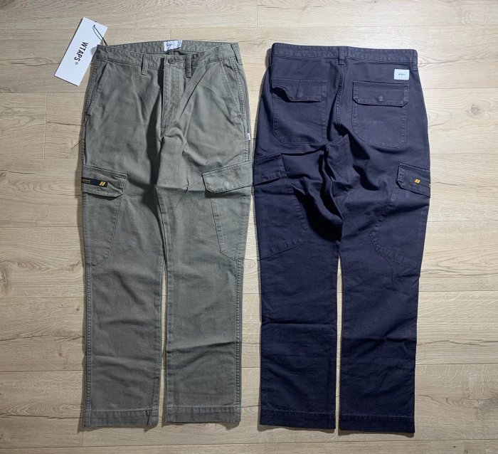 Wtaps 20SS jungle skinny trousers serge 黑色/綠/卡其/灰軍裝褲工作