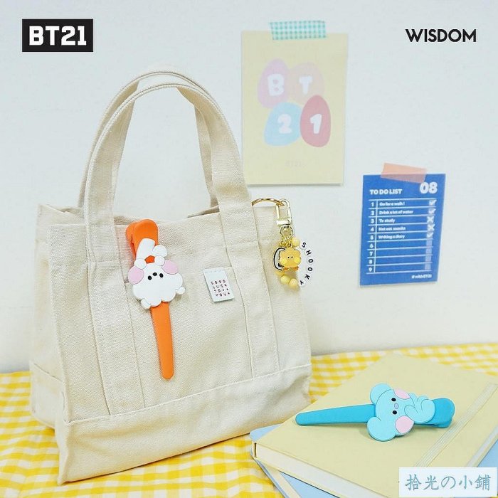 Bt21   BTS  迷你長髮夾髮夾【滿299出貨】