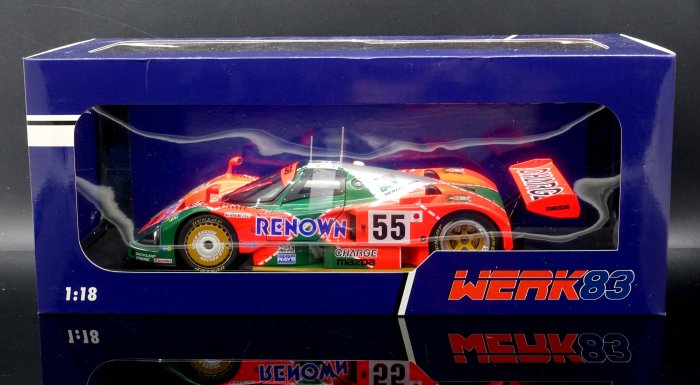 【M.A.S.H】現貨瘋狂價 Werk83 1/18 Mazda 787B #55 24h Le Mans 1991 冠軍