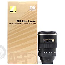 【高雄青蘋果3C】NIKON AF-S NIKKOR 17-55MM F2.8 G ED DX 二手鏡頭#86717