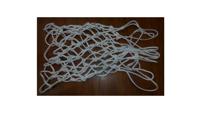 珍珠龍籃球網-白色硬線-(2個/組) NBA籃球網 比賽籃球網  台灣製造