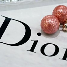 Dior Tribal Earrings 大小珠 菱格紋 耳環 紅金