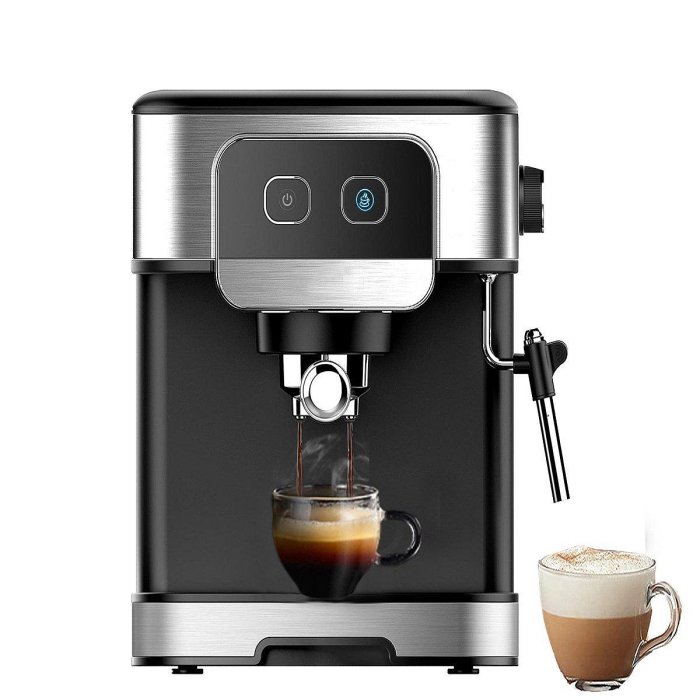 精品膠囊咖啡機 美式咖啡機跨境歐規英規全英文意式濃縮咖啡機奶泡機Espresso coffee maker