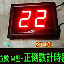 AOA-2位數M型正數/倒數計時器 正數計時器/倒數計時器 辦公室型LED比賽計時器@2M