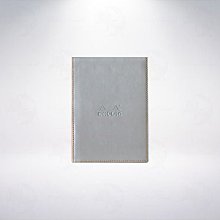 法國 RHODIA ePURE A6 封套式上翻筆記本: 銀色/Silver