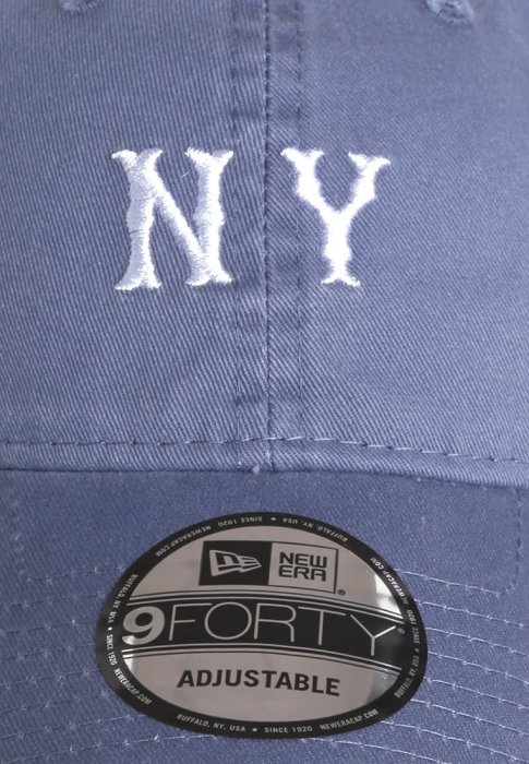 【IMPRESSION】New Era 9Forty NY Cap 老帽 棒球帽 藍 白 刺繡 洋基 紐約