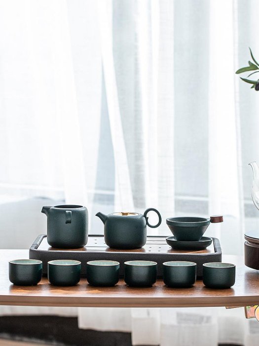 陶瓷功夫茶具套裝家用簡約辦公室會客泡茶禮盒小茶壺茶杯熱心小賣家
