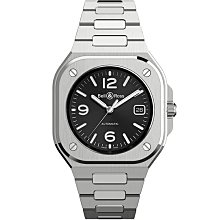 Bell & Ross BR05A-BL-ST/SST 機械錶 40mm 柏萊士BR05 方形錶 鋼錶帶 男錶女錶