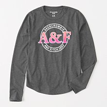 【A&F女生館】☆【Abercrombie&FitchLOGO印圖長袖T恤】☆【AFG007V2】KIDS版