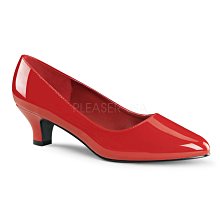 Shoes InStyle《二吋》美國品牌 PINK LABEL 原廠正品漆皮低跟包鞋 有大尺碼 9-16碼『紅色』