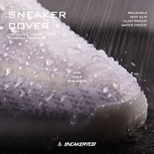 雨天救星 南◇現貨秒發 SNEAKER MOB 走路騎車 鞋套 全黑色 白色 彈性矽膠 球鞋雨套 止滑 雨鞋 防水