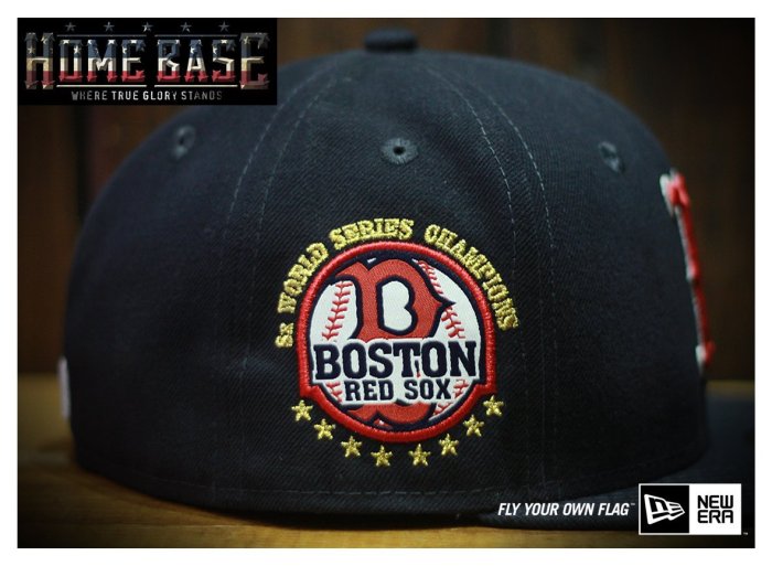 NEW ERA 59FIFTY【公館HOME BASE專賣店】Boston 紅襪隊 -- 世界大賽冠軍紀念徽章款