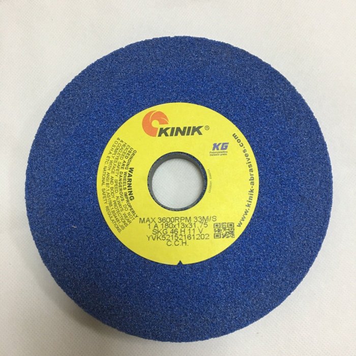 KINIK中國砂輪 平面研磨 中砂KINIKSKG46H砂輪 5KG藍色砂輪
