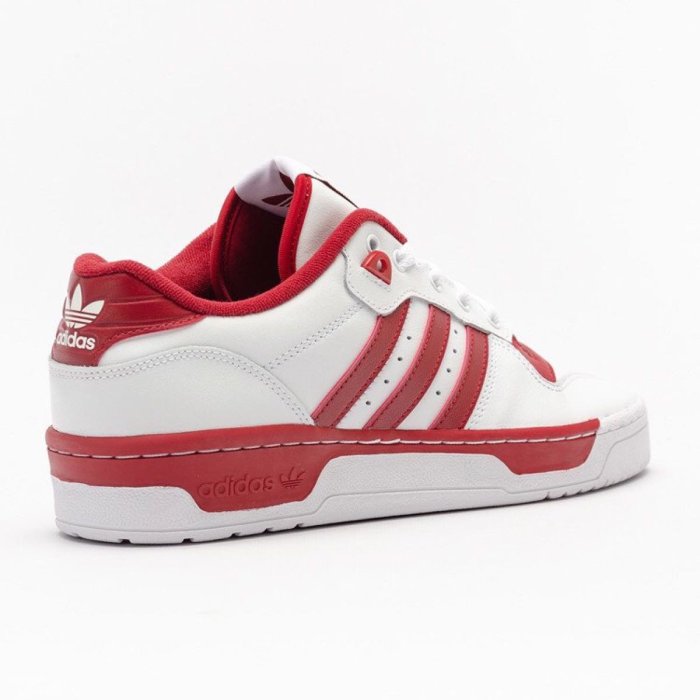 R'代購 adidas originals Rivalry Low off White Red 白紅 EE4967