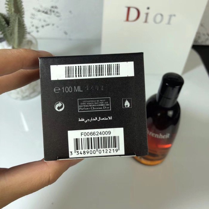 正品保證 專櫃CD Dior Fahrenheit迪奧華氏溫度男士淡香水100ml