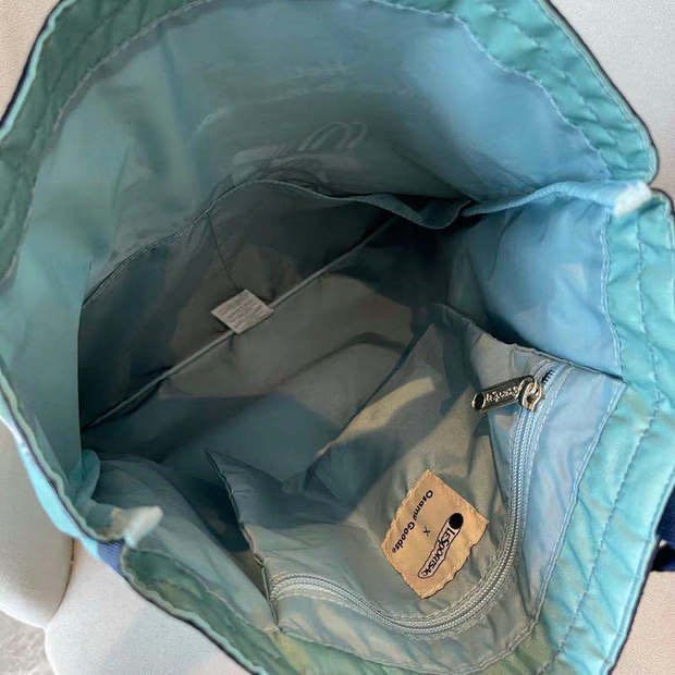 LeSportsac x OSAMU GOODS 聯名系列 綠色 2339 肩背包/手提包/托特包 購物袋 多功能包款 降落傘防水 限量 限時優惠