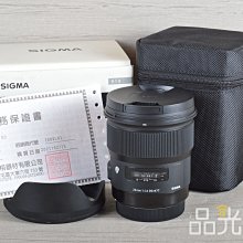 【品光數位】SIGMA 24mm F1.4 DG ART 公司貨 廣角 FOR CANON  #114132A