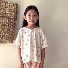 S~XL ♥上衣(杏色) URRR-2 24夏季 URR240502-101『韓爸有衣正韓國童裝』~預購