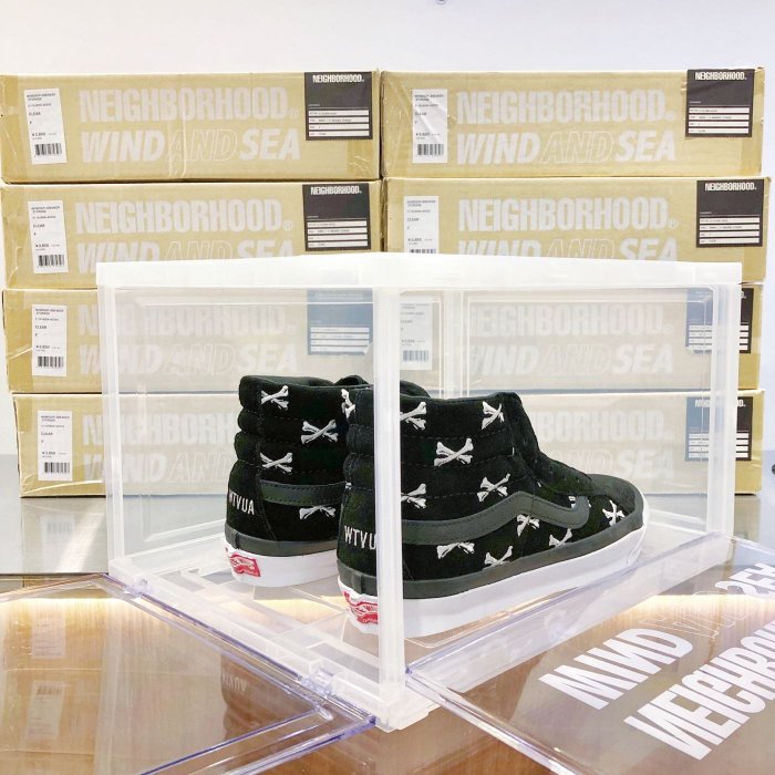 希望商店】NEIGHBORHOOD NHWDS / P-SNEAKER STORAGE 21SS SEA 透明鞋盒