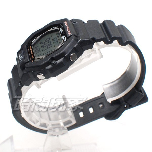 CASIO卡西歐 LWS-2200H-1A 專為跑者設計 運動 休閒電子錶 女錶 男錶 學生錶 黑色【時間玩家】