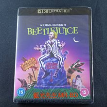 [藍光先生UHD] 陰間大法師 BEETLEJUICE UHD + BD 雙碟限定版