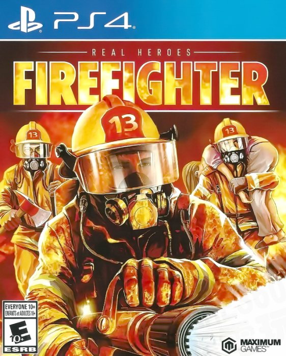 【二手遊戲】PS4 火場英雄 消防員 火神的眼淚 REAL HEROES FIREFIGHTER 英文版【台中恐龍電玩】