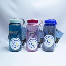 Nalgene 美國專業水壺 寬嘴水壺 500cc Tritan瓶身 20202/20200-多色 送水瓶刷