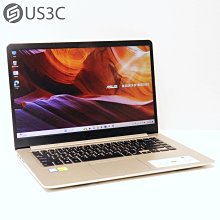 【US3C-青海店】【一元起標】華碩 ASUS S510UN 15吋 FHD i5-8250U 8G 256G SSD+1TB MX150 文書型電腦 二手筆電