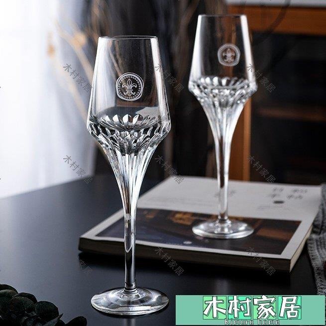 〖木村家居〗路易十三玻璃酒杯Louis XIII人頭馬光之贊禮手工水晶杯禮盒高腳杯