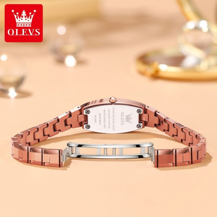 現貨手錶腕錶明星代言歐利時品牌手錶抖音直播石英錶套裝禮盒女士手錶