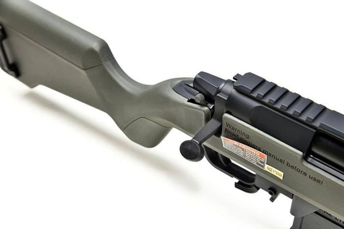 台南 武星級 ARES AMOEBA AS01 狙擊槍 手拉 空氣槍 綠 ( BB槍BB彈玩具槍模型槍步槍卡賓槍馬槍瞄準