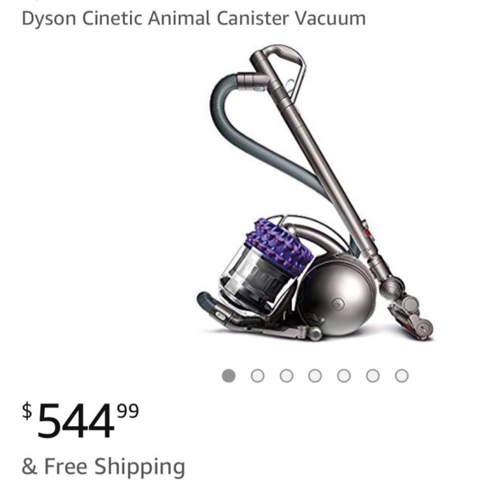 Dyson Cinetic Animal Canister 吸塵器 CY-18