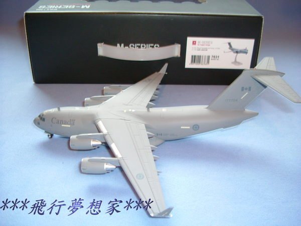 **飛行夢想家**加拿大空軍C-17 全球霸王III &&1:200&德國精品hogan&航空迷精緻典藏!!