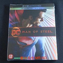 [藍光先生UHD] 超人：鋼鐵英雄 UHD+BD 雙碟限定版 Man of Steel