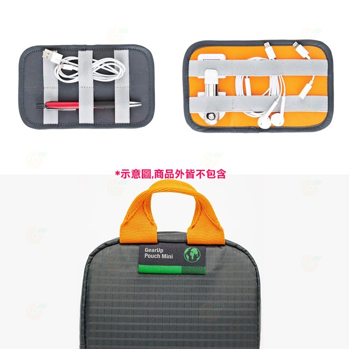 羅普 Lowepro L206R 百納快取包 迷你 公司貨 環保材質 GearUp Pouch 收納包 配件線材包