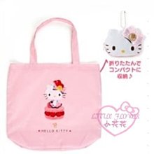 ♥小花花日本精品♥HelloKitty大臉造型粉色環保購物袋~1