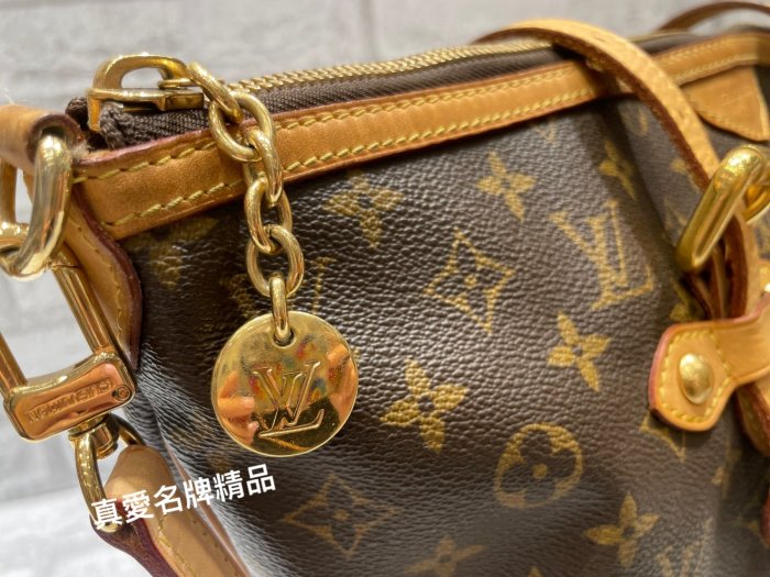 《真愛名牌精品》LV M40146 PALERMO GM 手提/斜背兩用包 **82成新**(59443)