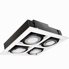 【燈王的店】AR111 LED 7W x 4 崁燈 白光/黃光/自然光 TYL18-7W