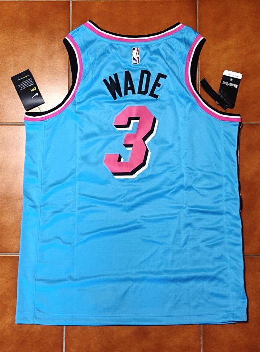 Dwyane Wade NBA Nike 熱火城市球衣 SW City Vice 南灣