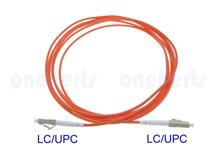 LC LC多模單芯光纖跳線3米LC光纖線 LC/PC MM 62.5/125 3.0mm 3M 網路資訊光電視訊通訊