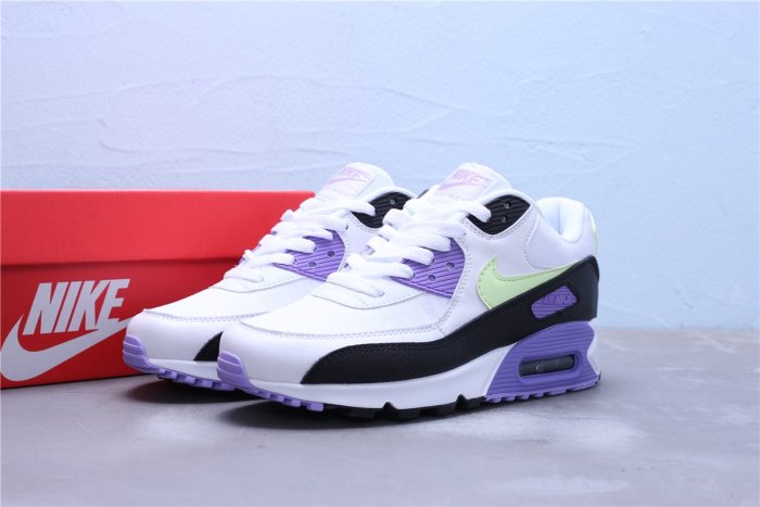 Nike Air Max 90 復古 氣墊 黑白紫 休閒運動鞋 女鞋 325213-142