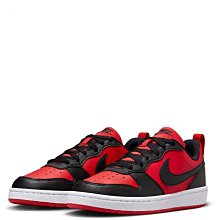 S.G NIKE Court Borough Low Recraft DV5456-600 大童 黑紅 運動 休閒鞋