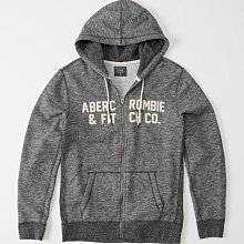 ☆【A&F男生館】☆【Abercrombie&Fitch LOGO貼布連帽外套】☆【AF010F3】(M-L)