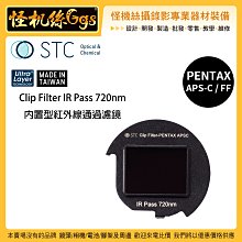 怪機絲 STC Clip Filter IR Pass 720nm 內置型紅外線通過濾鏡 for Pentax