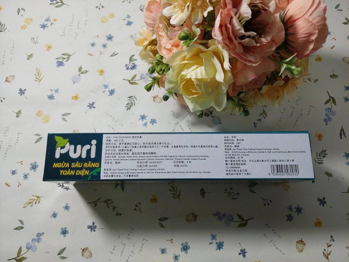 PURI TOOTHPASTE 普利牙膏+牙刷 市價49元特價39元