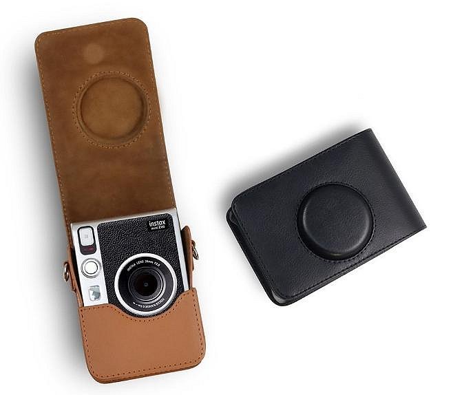 特價 Fujifilm  富士instax mini evo相機皮套 復古皮套 皮革巷機包 附背帶