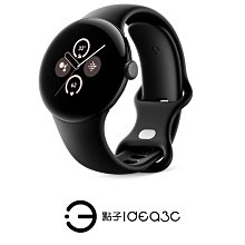 「點子3C」Google Pixel Watch 2 LTE版 霧黑色【全新品】AMOLED圓形螢幕 心律偵測 藍芽通話 語音助理 自動偵測運動功能 DG704