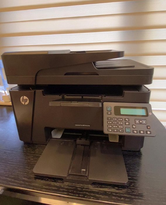 HP LaserJet Pro MFP M127fn黑白雷射印表機 列印、影印、掃瞄、傳真 保養如新, 小型辦公室最佳設備